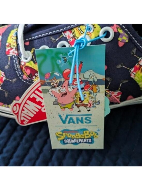 Vans Authentic Spongebob Squarepants Men 11 New Blue Yellow Logo 062026 main image 6